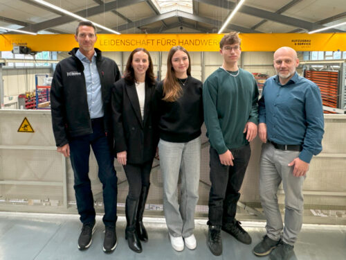 Neue Auszubildende 2024 bei Butz und Neumair Aufzugbau in Bergkirchen